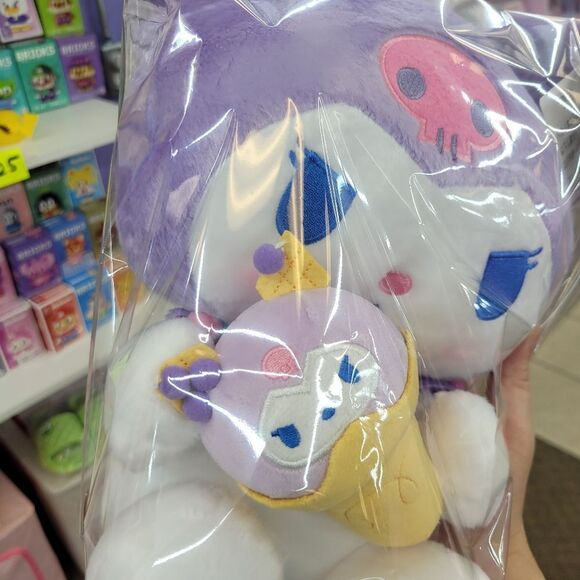 Brand New Sanrio Kuromi Ice Cream Plushies Toy Doll 13 " - Picture 2 of 7